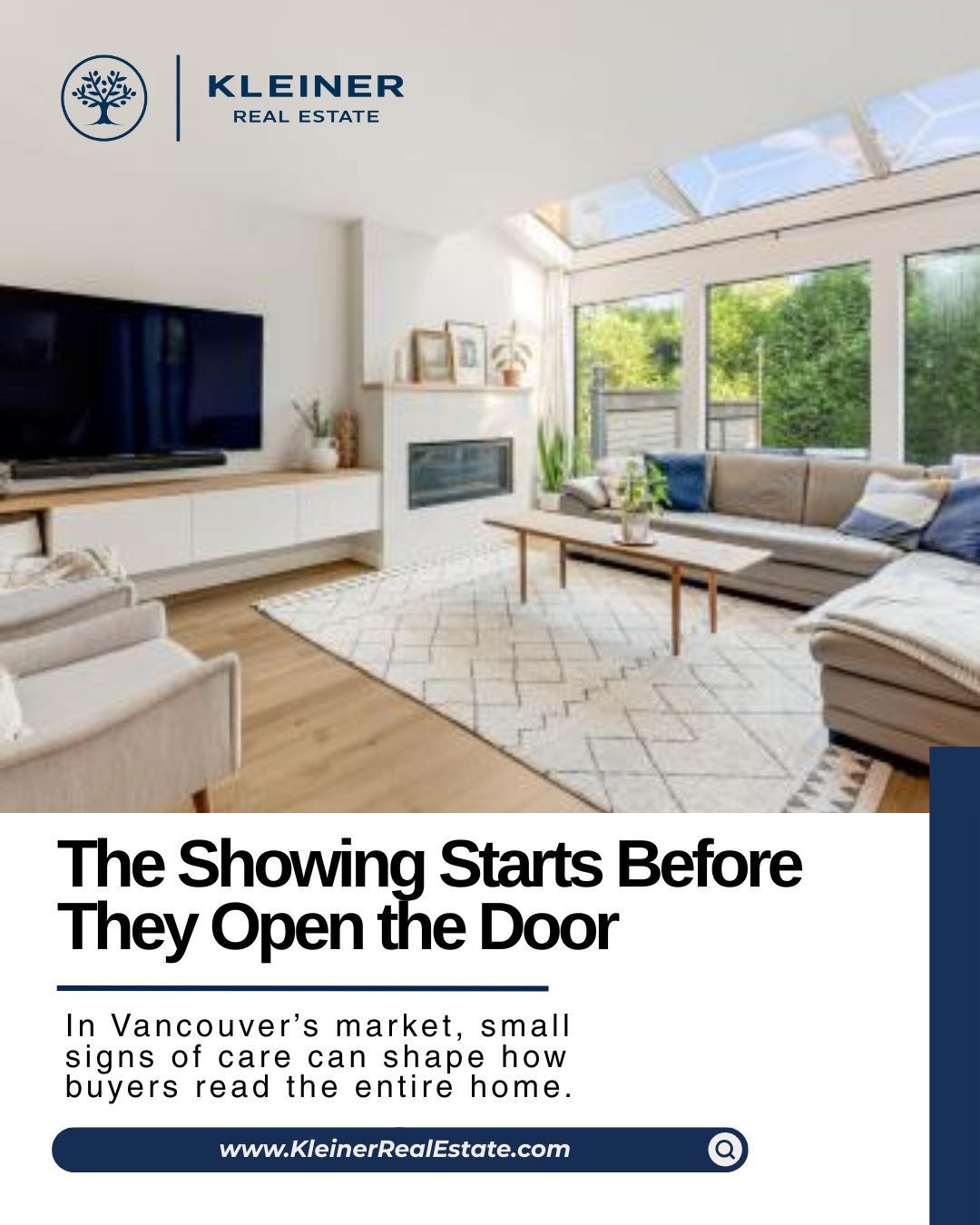 Hot take: buyers start judging the home before they get to the main rooms.Foggy windows, tired entry areas, mossy outdoor surfaces, dim lighting, and unfinished repairs can quietly make a Vancouver home feel less cared for. Seasonal prep is not about making everything look fancy. It is about removing the small distractions that make buyers pause.Before you list, clean up the first impression.Want a seller prep plan for your Vancouver home? Let’s make the listing feel ready before buyers compare it. ⁣
⁣
#VancouverRealEstate #SellerStrategy #HomePrep